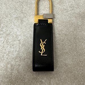 Saint Laurent Tiny Cassandre Key Chain
